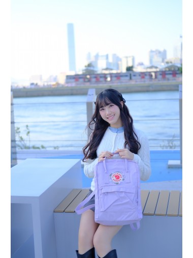【新登場】刺繡版 Fjallraven Kanken Embroidery – Rose Whisper / Lavender Classic Size